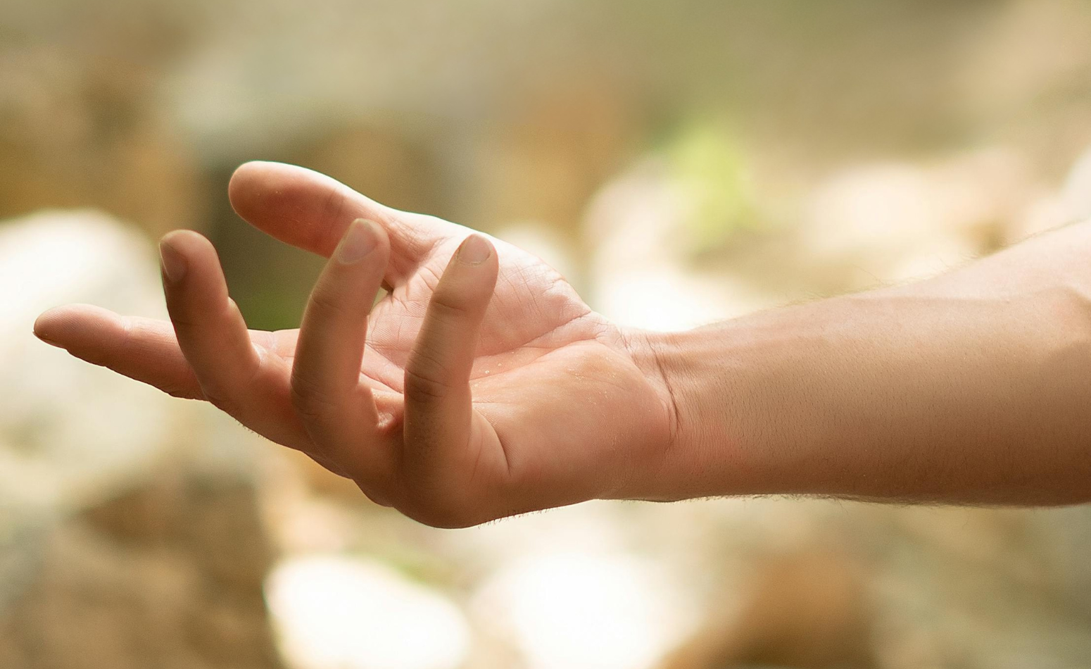 Hand Reaching Left